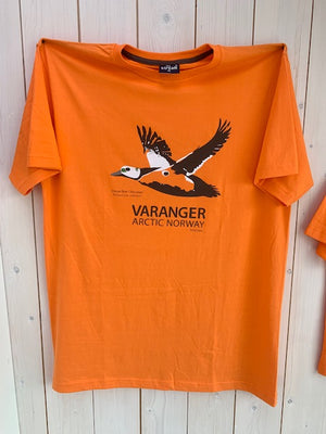 Stellers eider orange Varanger arctic Norway T-shirt